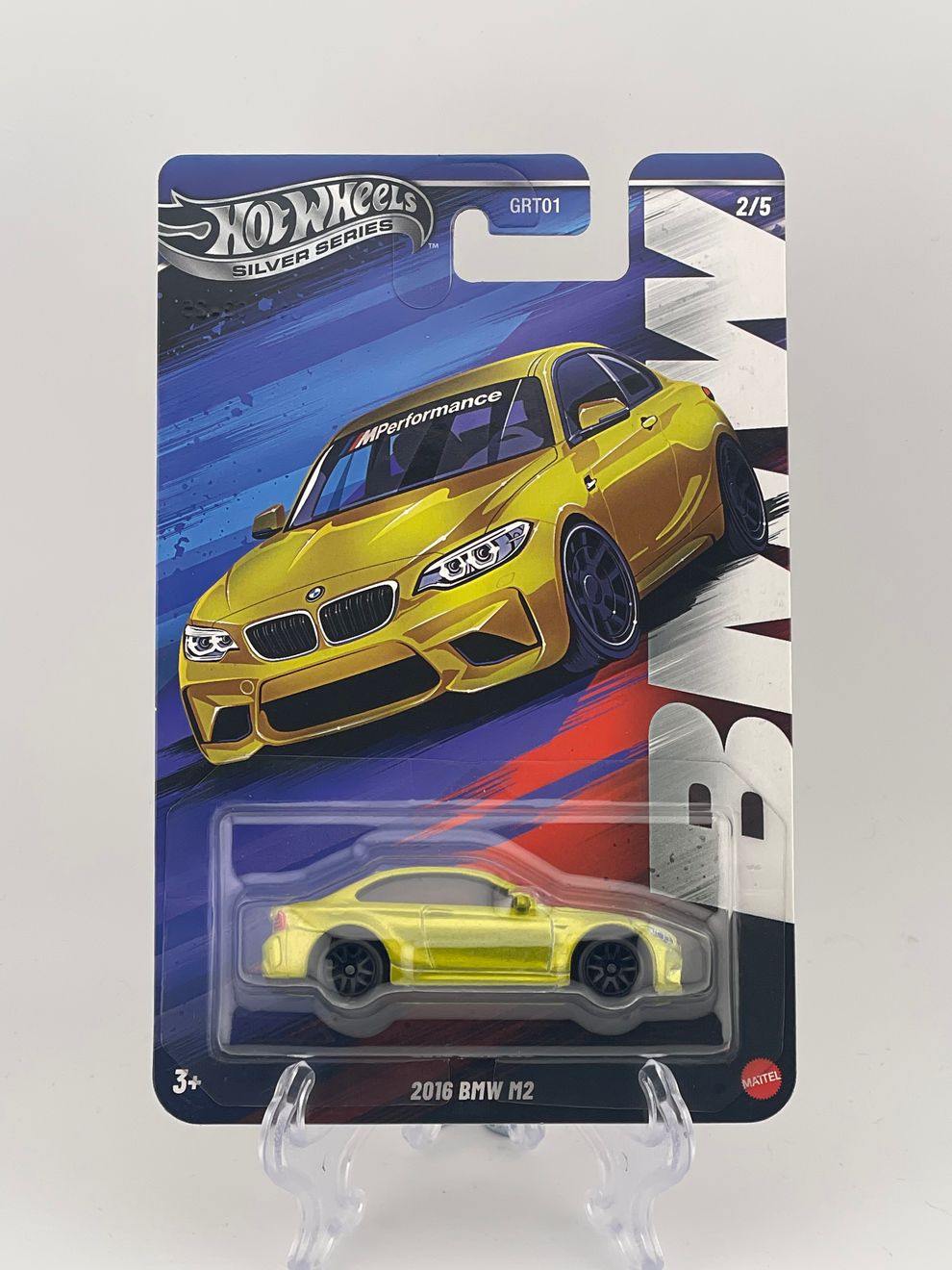 Hot Wheels Silver Series BMW 2/5 2016 BMW M2 – Burnsie Diecast