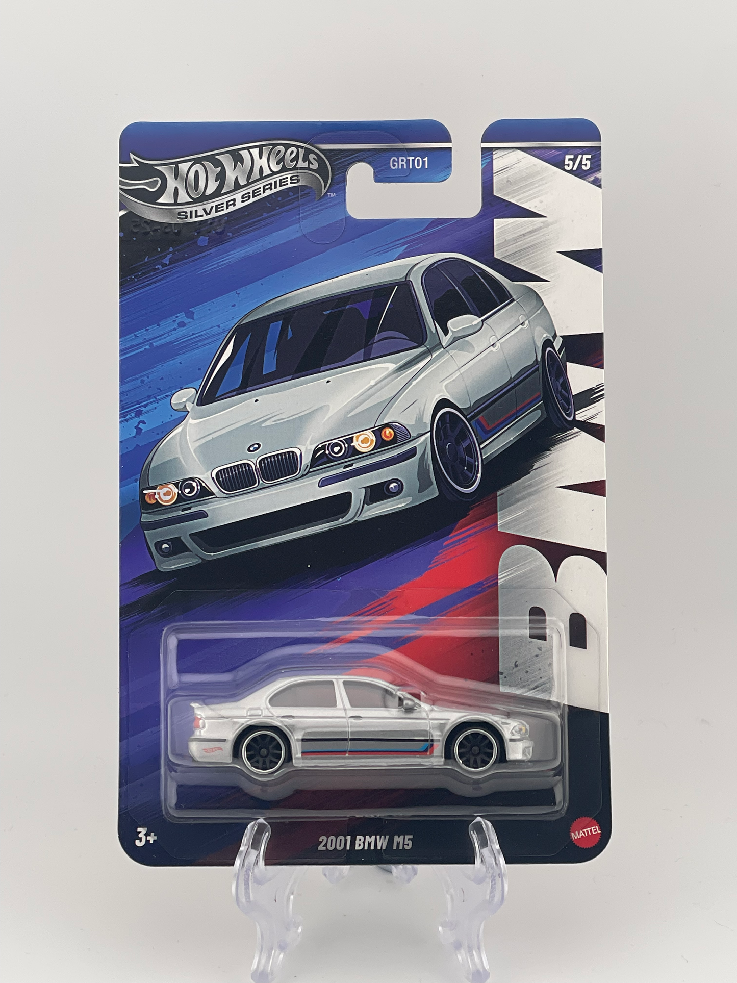 Hot Wheels Silver Series BMW 5/5 2001 BMW M5