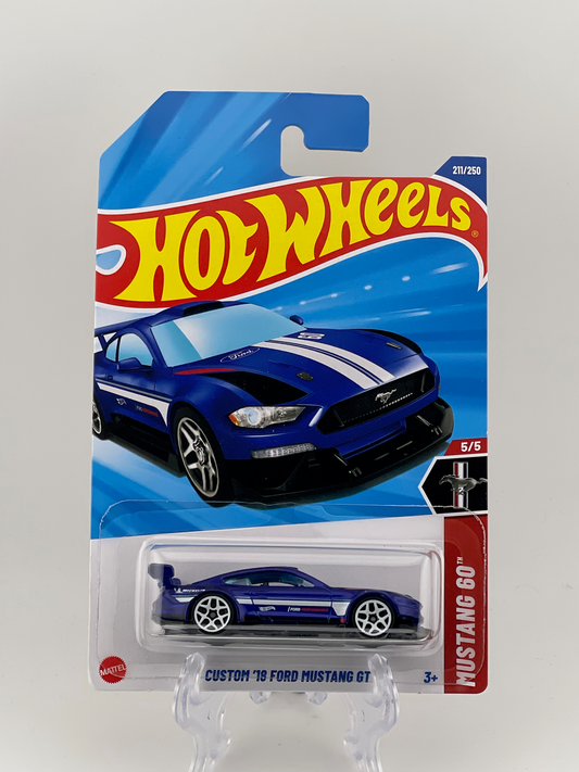 Hot Wheels Mainline Custom '18 Ford Mustang GT Mustang 60 5/5
