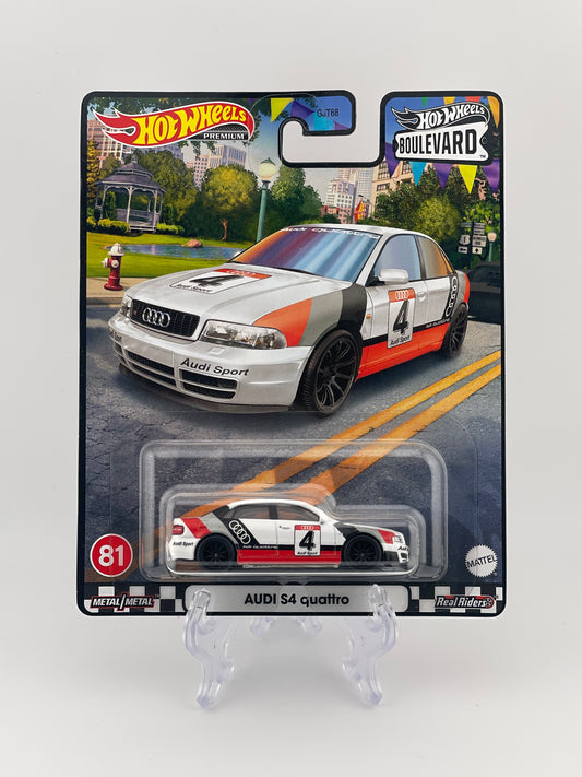 Hot Wheels Premium Boulevard #81 Audi S4 Quattro