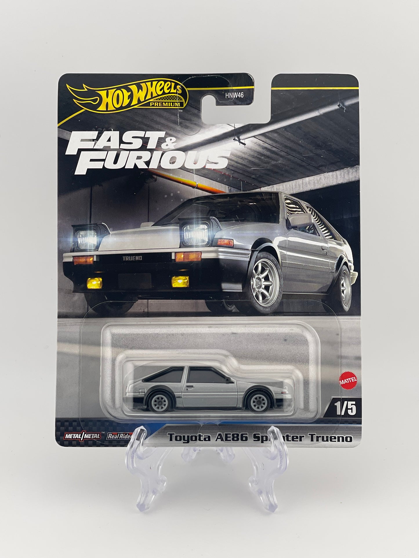 Hot Wheels Premium Fast & Furious 1/5 Toyota AE86 Sprinter Trueno