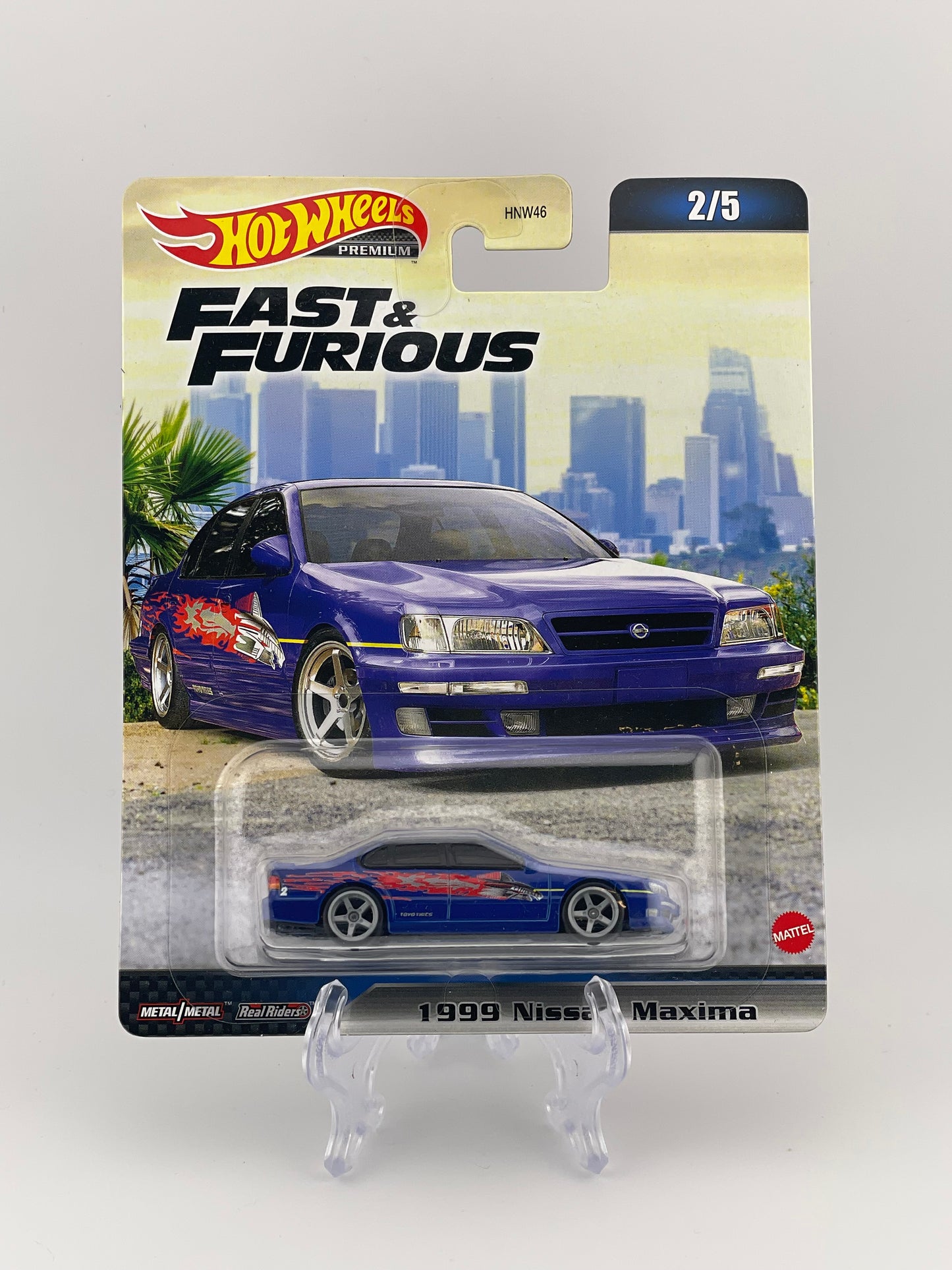 Hot Wheels Premium Fast & Furious 2/5 1999 Nissan Maxima