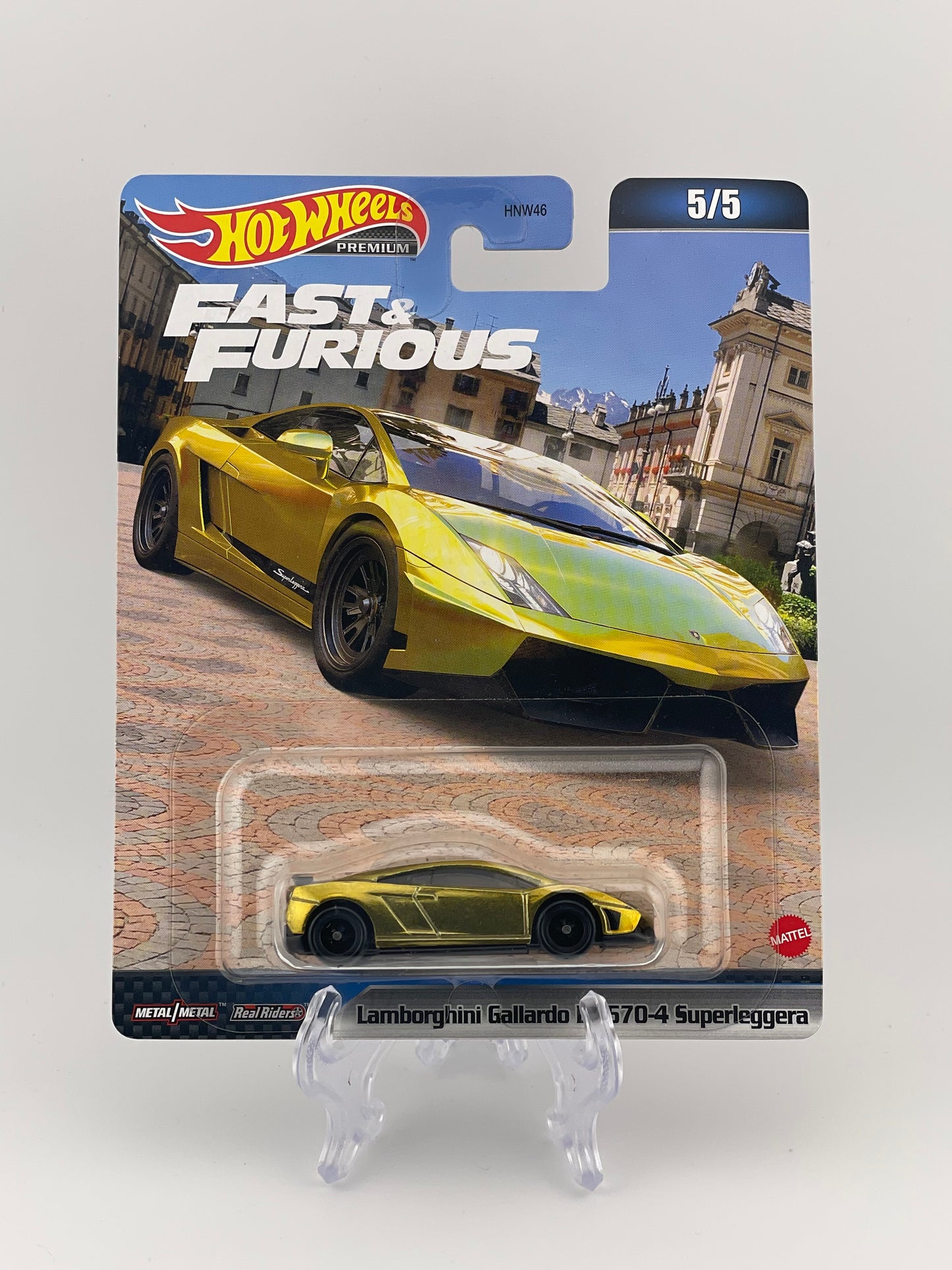 Hot Wheels Premium Fast & Furious 5/5 Lamborghini Gallardo LP 570-4 Superleggera