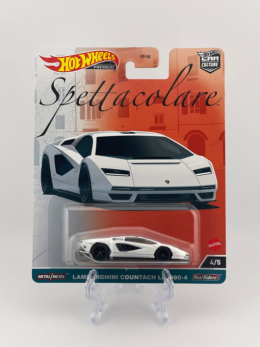 Hot Wheels Premium Car Culture Spettacolare 4/5 Lamborghini Countach LPI 800-4