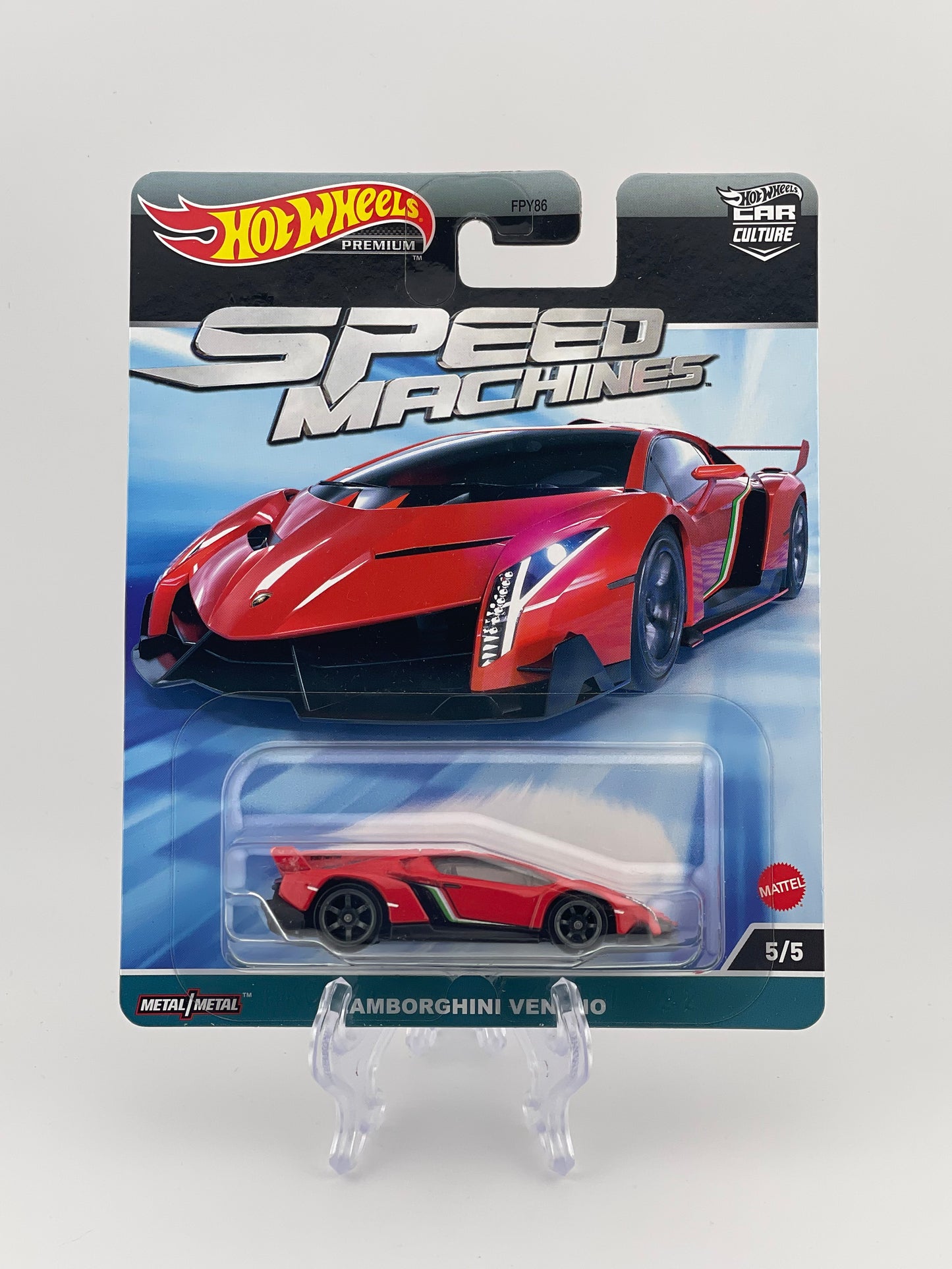 Hot Wheels Premium Car Culture Speed Machines 5/5 Lamborghini Veneno