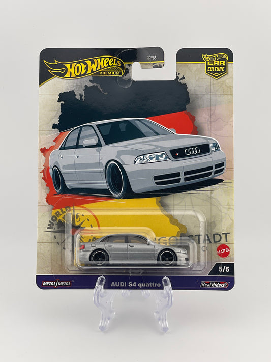 Hot Wheels Premium Car Culture World Tour 5/5 Audi S4 Quattro