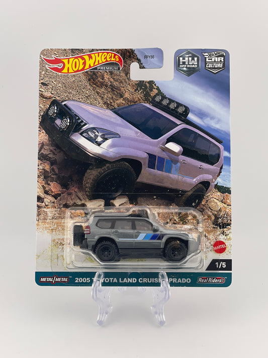 Hot Wheels Premium Car Culture HW Off Road 1/5 2005 Toyota Land Cruiser Prado