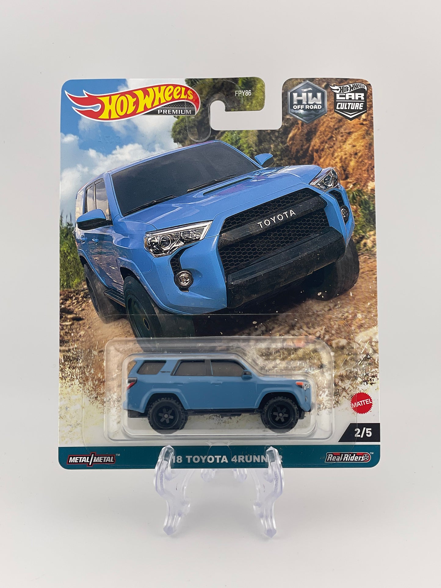 Hot Wheels Premium Car Culture HW Off Road 2/5 2018 Toyota 4Runner