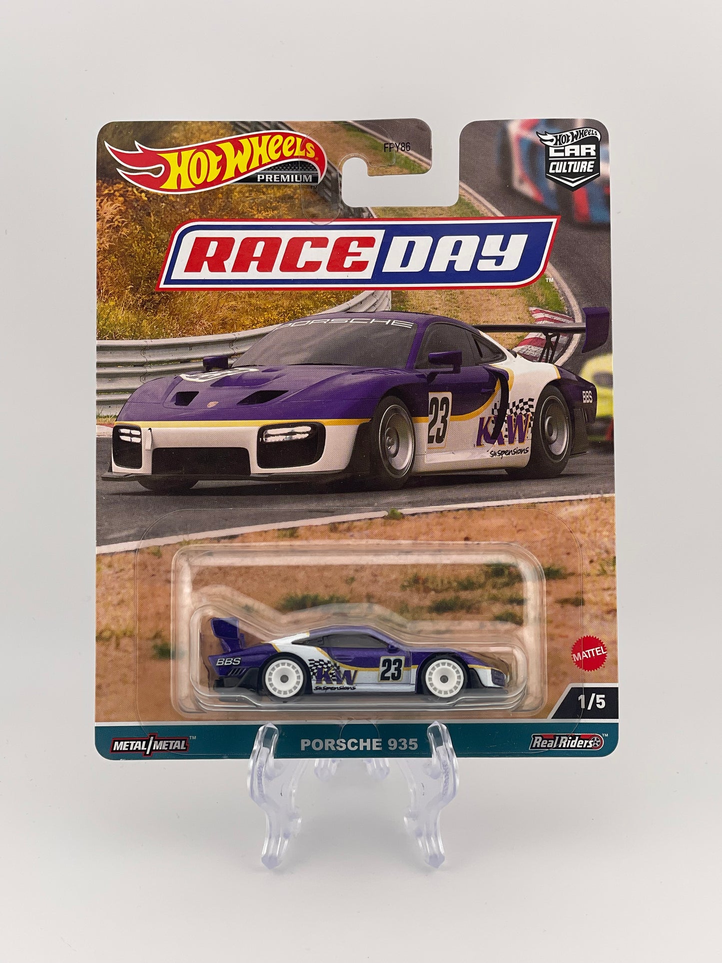 Hot Wheels Premium Car Culture Race Day 1/5 Porsche 935