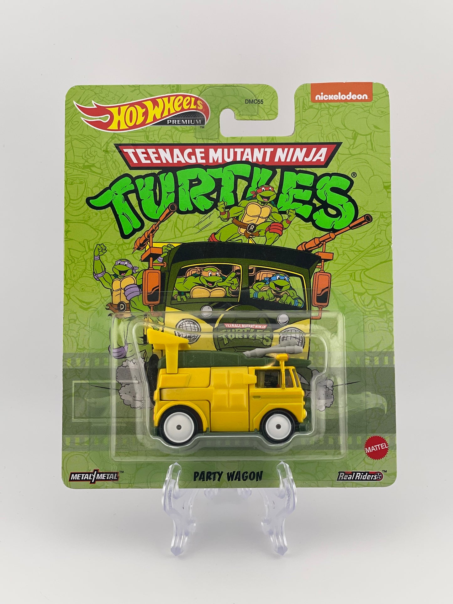 Hot Wheels Premium Pop Culture Party Wagon Teenage Mutant Ninja Turtles