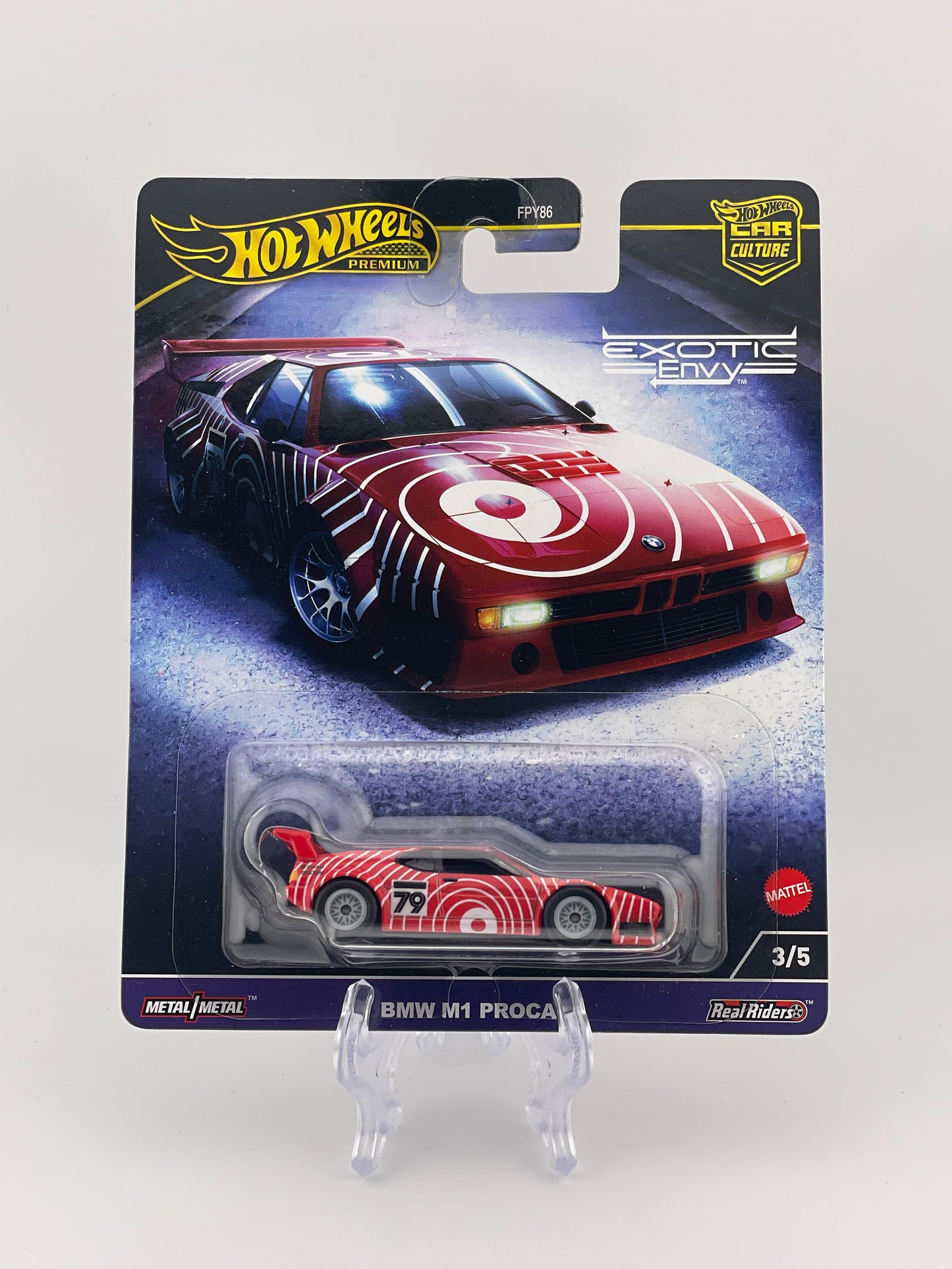 Hot Wheels Premium 1:64 Car Culture Exotic Envy Full Set 1-5