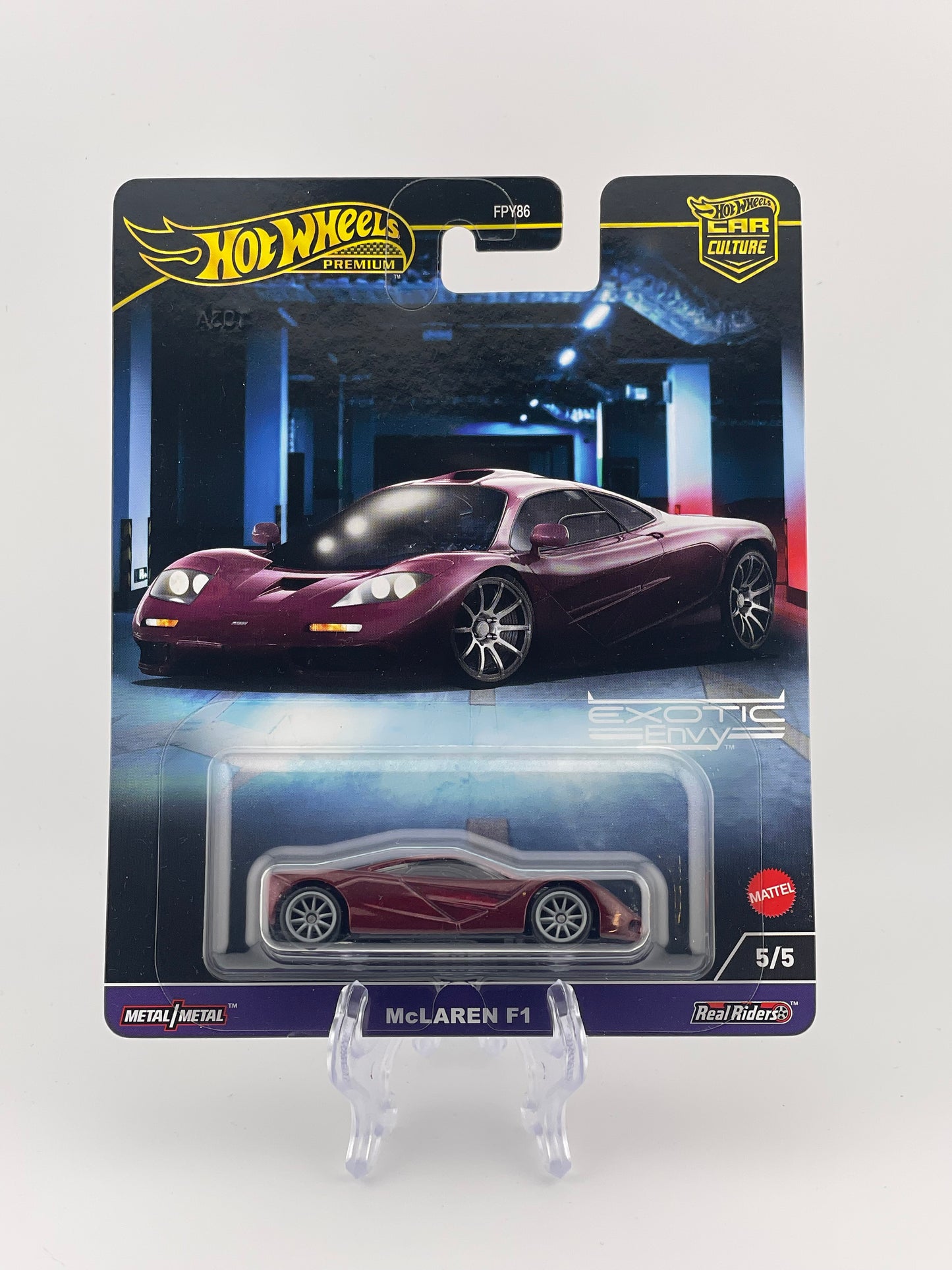 Hot Wheels Premium 1:64 Car Culture Exotic Envy Full Set 1-5