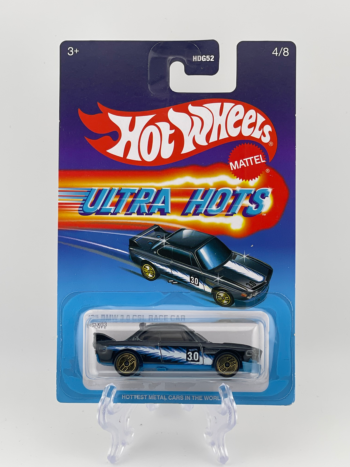 Hot Wheels Themed Assortment Ultra Hots 4/8 '73 BMW 3.0 CSL Race Car