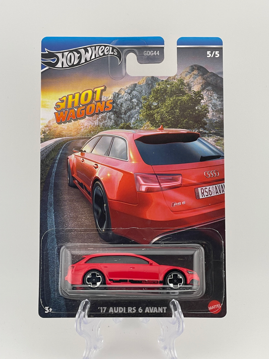 Hot Wheels Themed Assortment Hot Wagons 5/5 '17 Audi RS 6 Avant