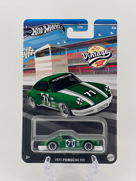 Hot Wheels Themed Assortment Vintage Racing Club 5/6 1971 Porsche 911