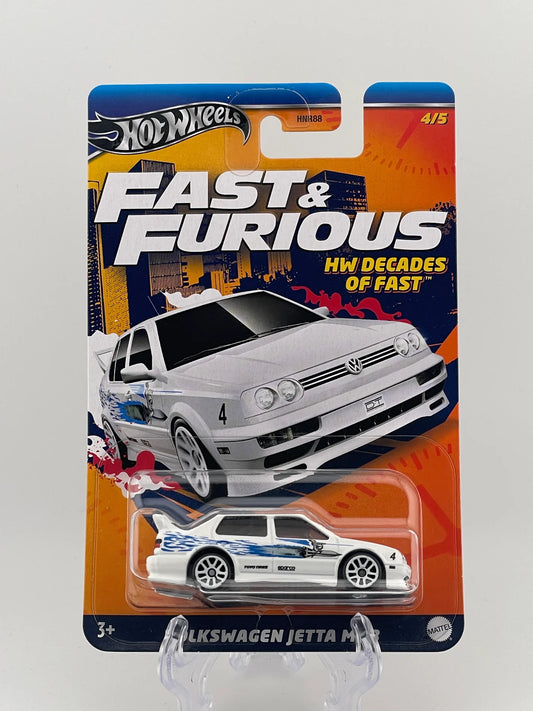 Hot Wheels Themed Assortment Fast & Furious HW Decades Of Fast 4/5 Volkswagen Jetta MK3