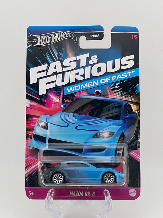 Hot Wheels Themed Assortment Fast & Furious Women Of Fast 2/5 Mazda RX-8