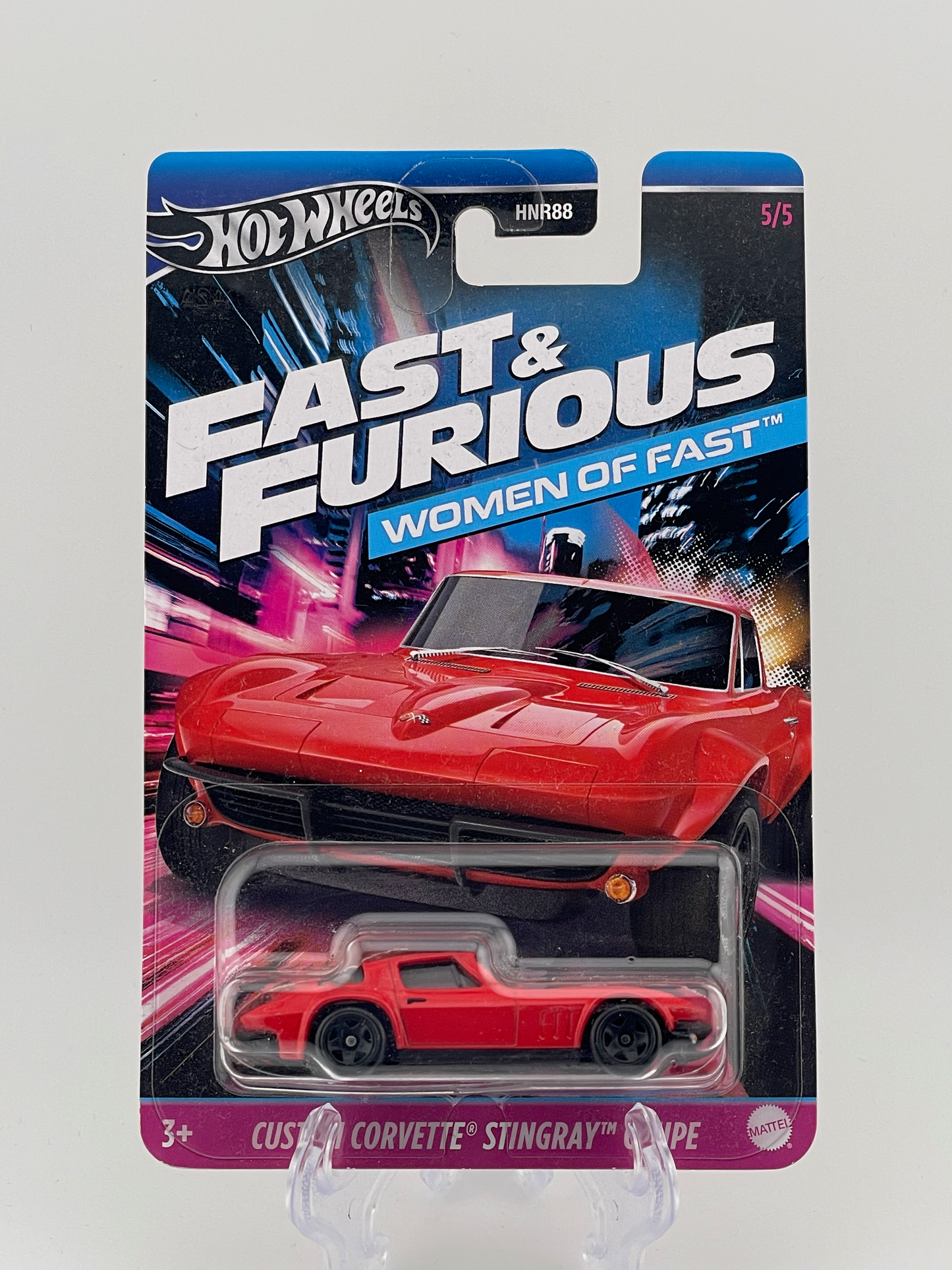 Hot Wheels Themed Assortment Fast & Furious Women Of Fast 5/5 Custom Corvette Stingray Coupe