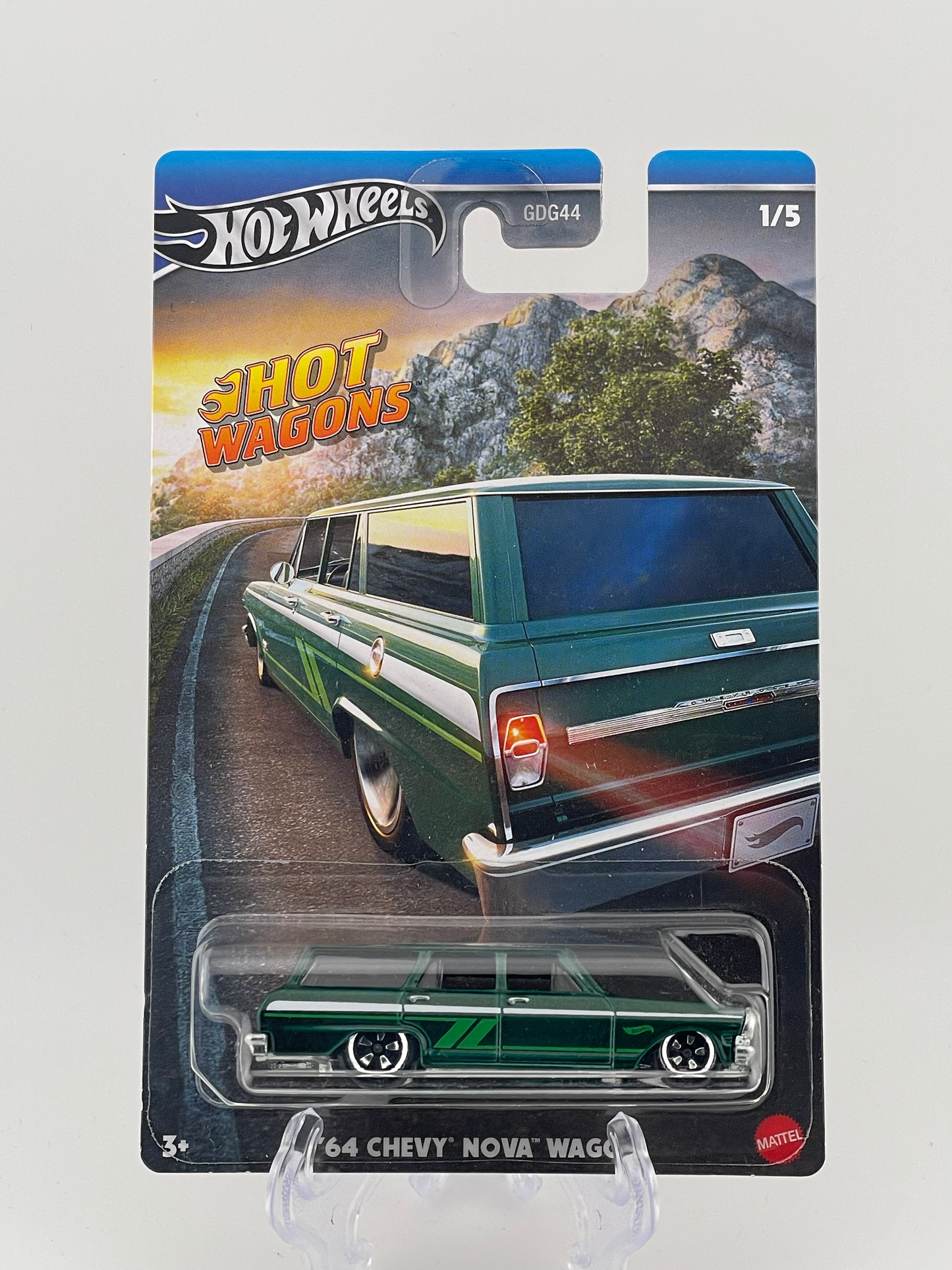 Hot Wheels Themed Assortment Hot Wagons 1/5 '64 Chevy Nova Wagon