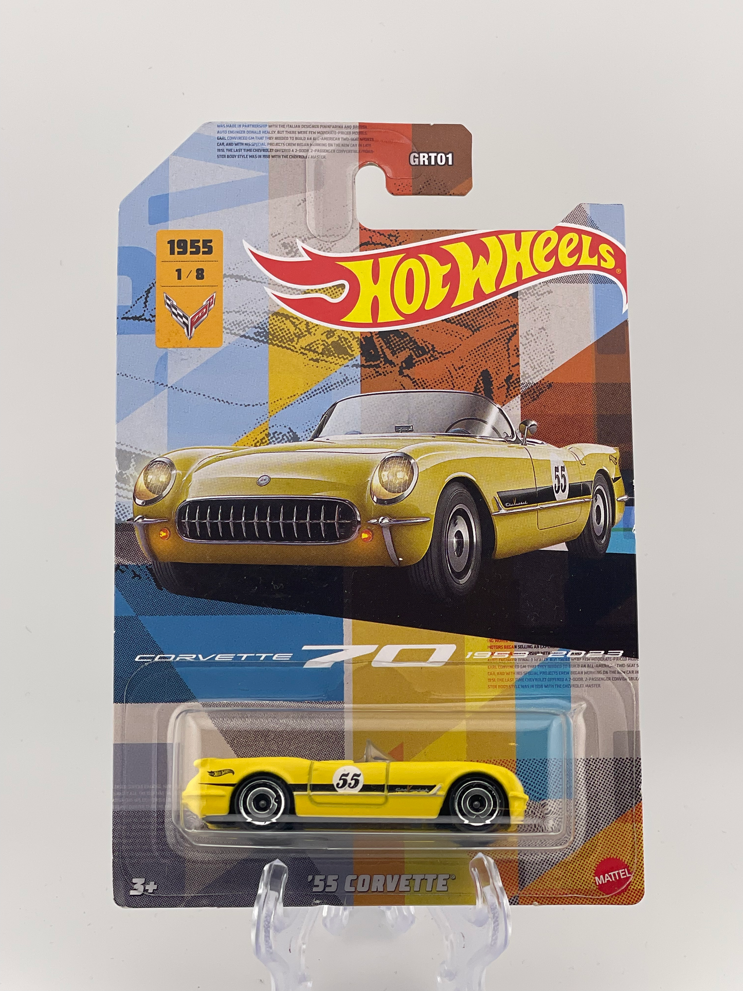 Hot Wheels Themed Assortment 2023 Corvette 70 Years 1953-2023 Set