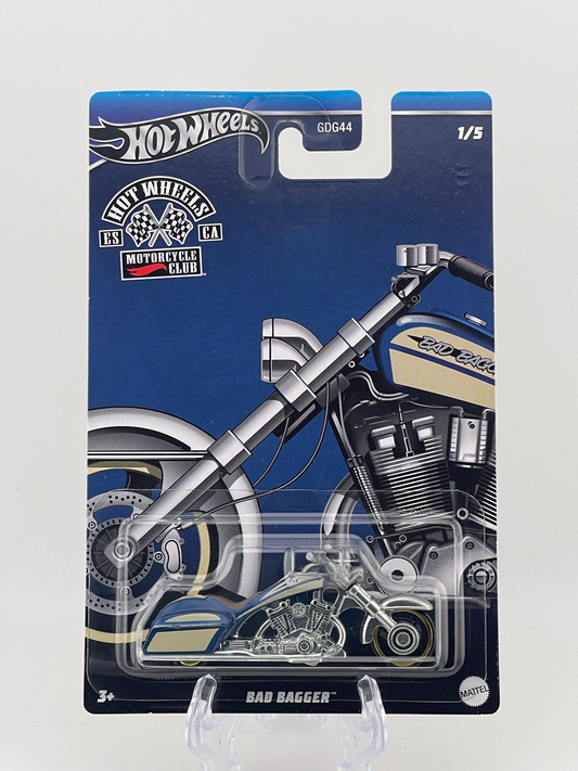 Hot Wheels Themed Assortment HW Motorcycle Club 1/5 Bad Bagger