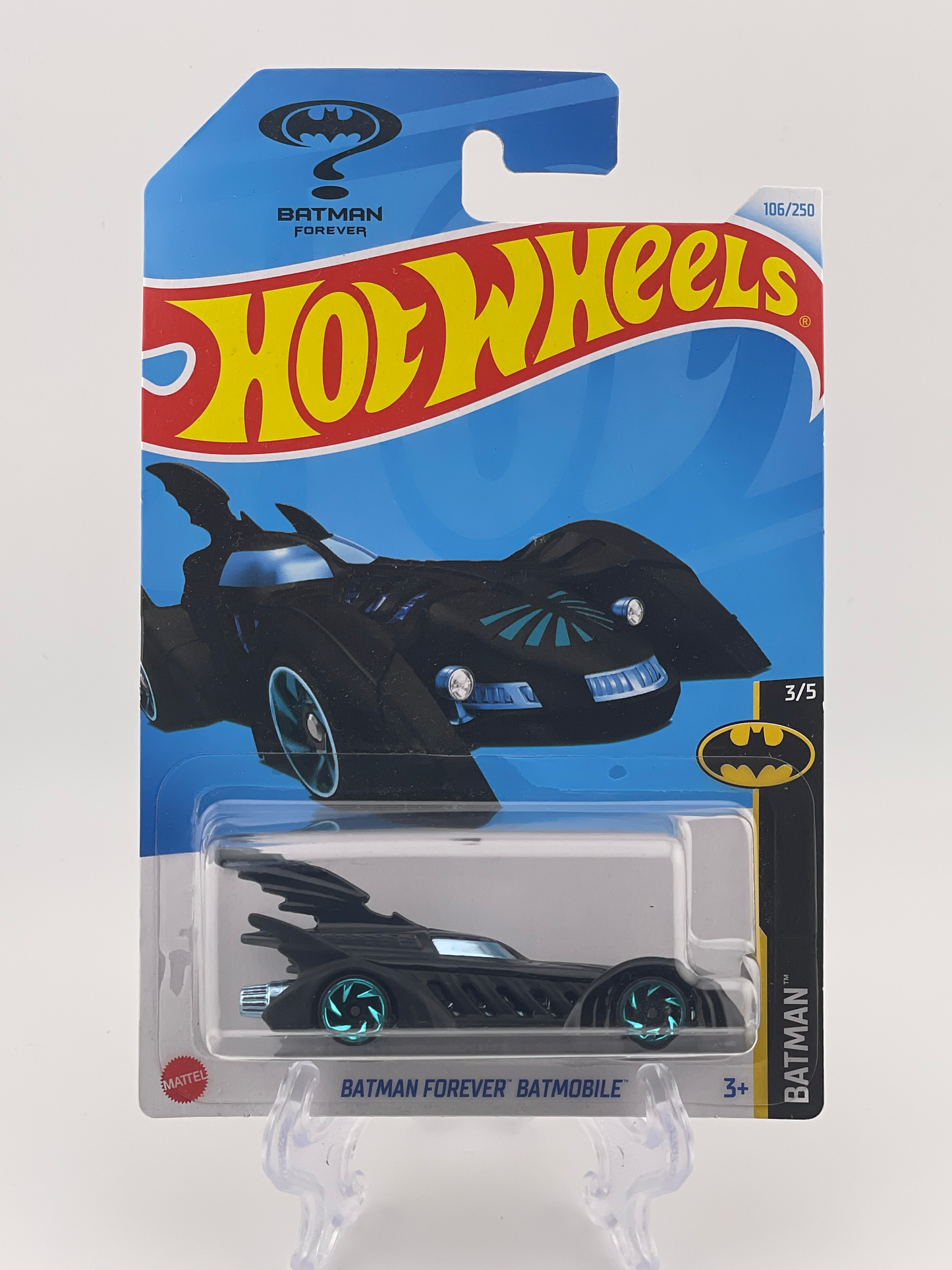 Hot Wheels Mainline Treasure Hunt *TH* Batman Forever Batmobile