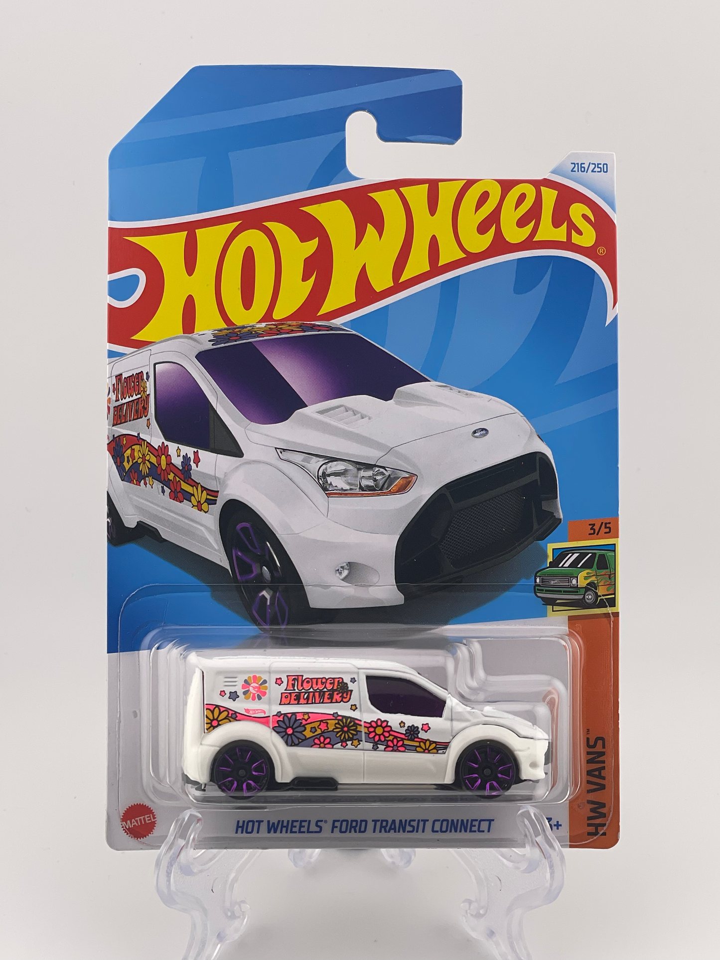 Hot Wheels Mainline Treasure Hunt *TH* Hot Wheels Ford Transit Connect