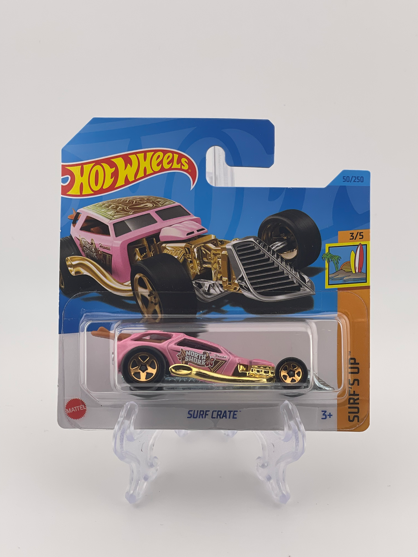 Hot Wheels Mainline Treasure Hunt *TH* Surf Crate *Short Card*