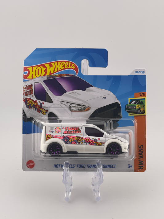 Hot Wheels Mainline Treasure Hunt *TH* Hot Wheels Ford Transit Connect *Short Card*