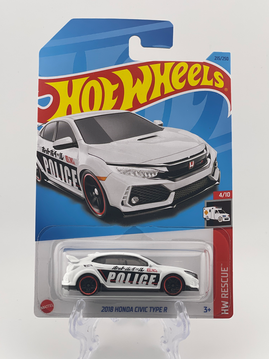 Hot Wheels Mainline 2018 Honda Civic Type R HW Rescue 4/10