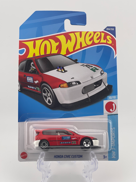 Hot Wheels Mainline Honda Civic Custom HW J-Imports 10/10