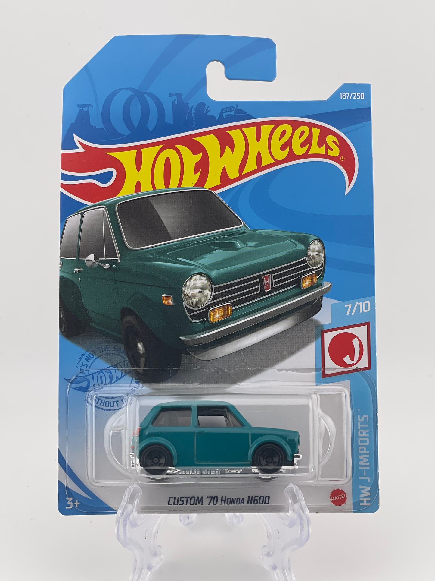 Hot Wheels Mainline Custom '70 Honda N600 HW J-Imports 7/10