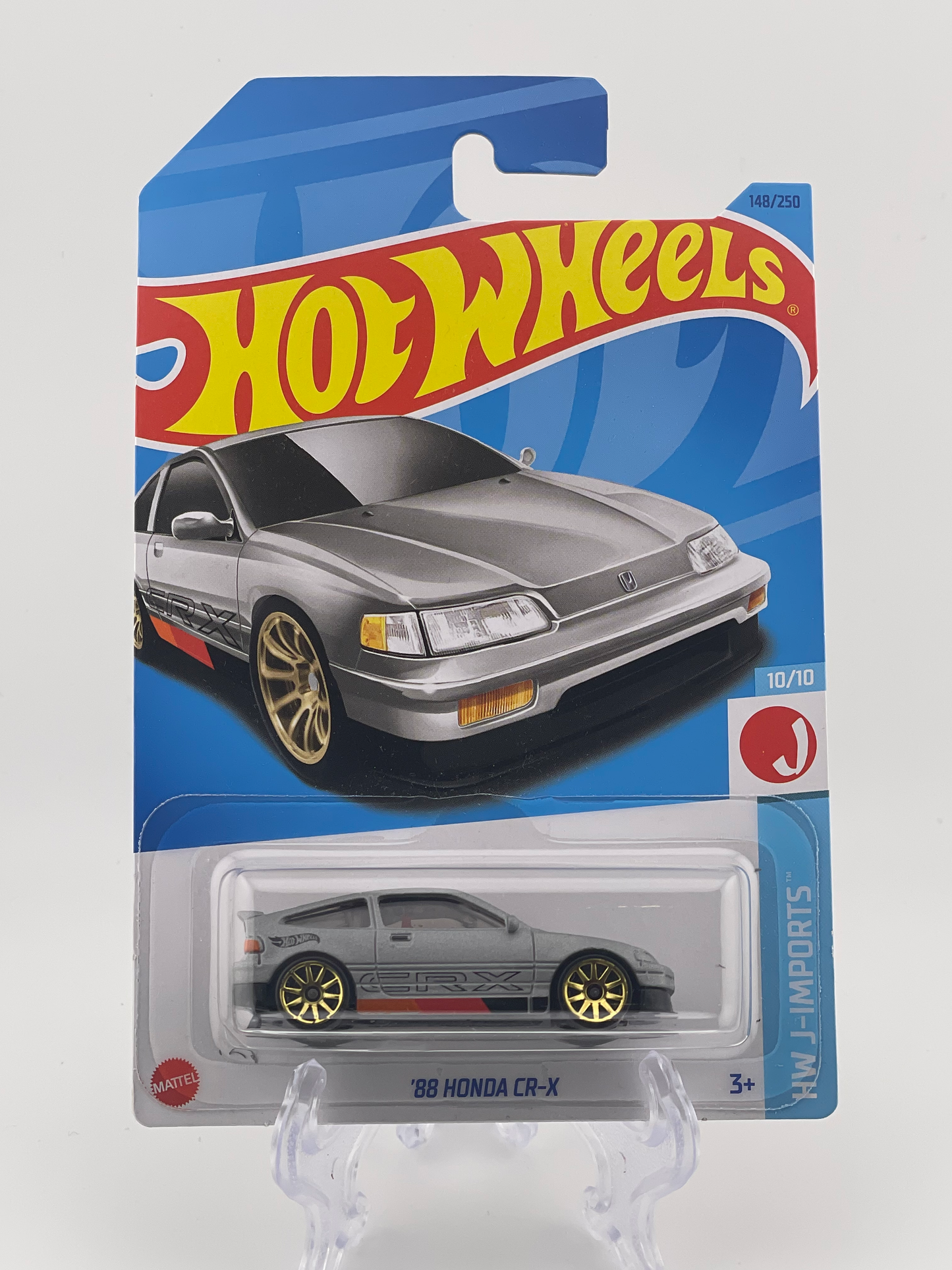 Hot Wheels Mainline '88 Honda CR-X HW J-Imports 10/10