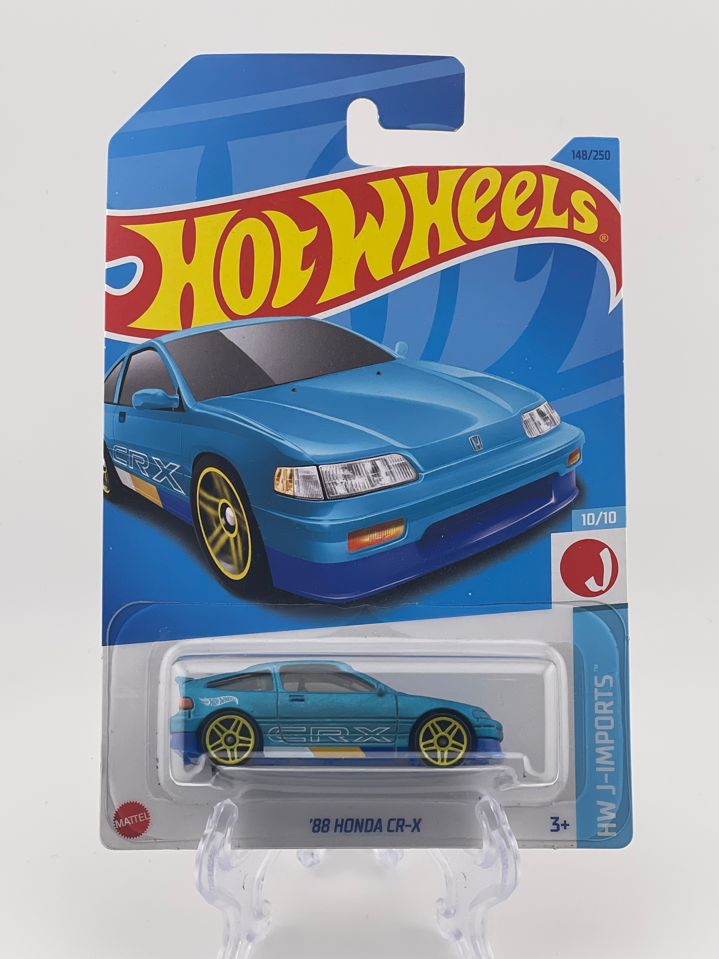 Hot Wheels Mainline '88 Honda CR-X HW J-Imports 10/10