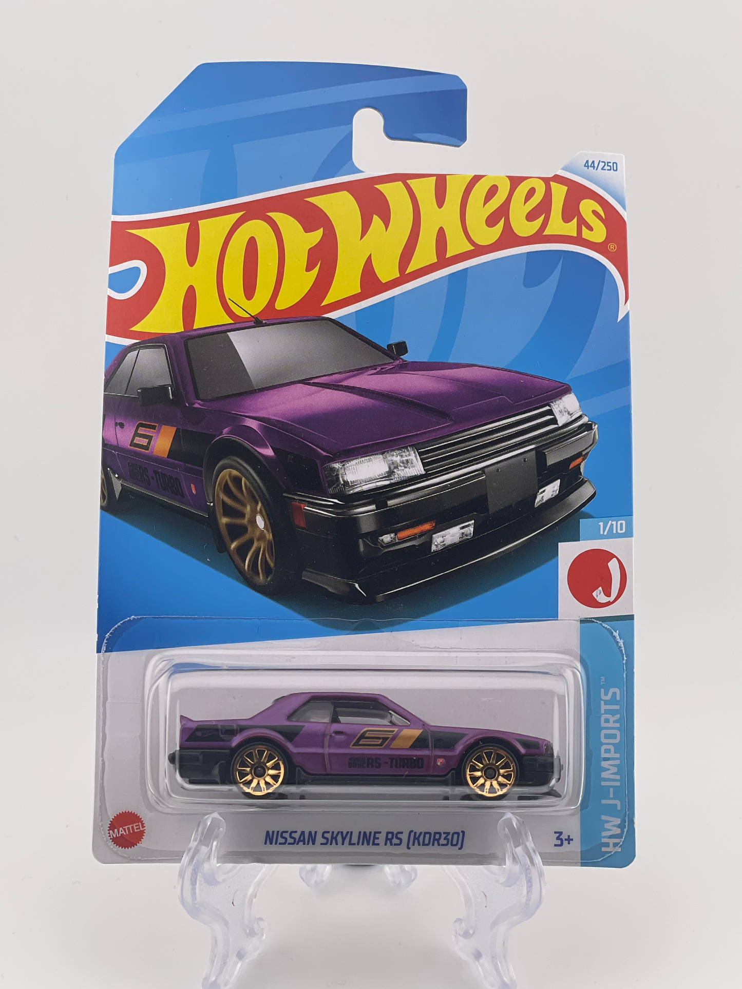 Hot Wheels Mainline Nissan Skyline RS (KDR30) HW J-Imports 1/10