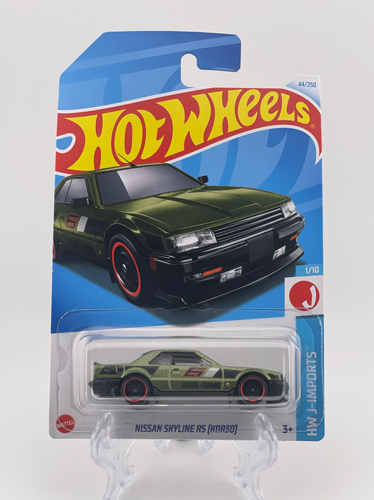 Hot Wheels Mainline Nissan Skyline RS (KDR30) HW J-Imports 1/10