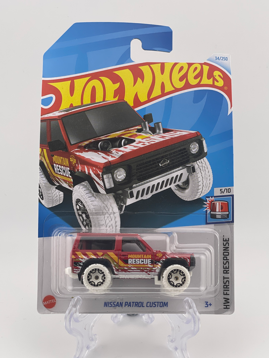 Hot Wheels Mainline Nissan Patrol Custom HW First Response 5/10