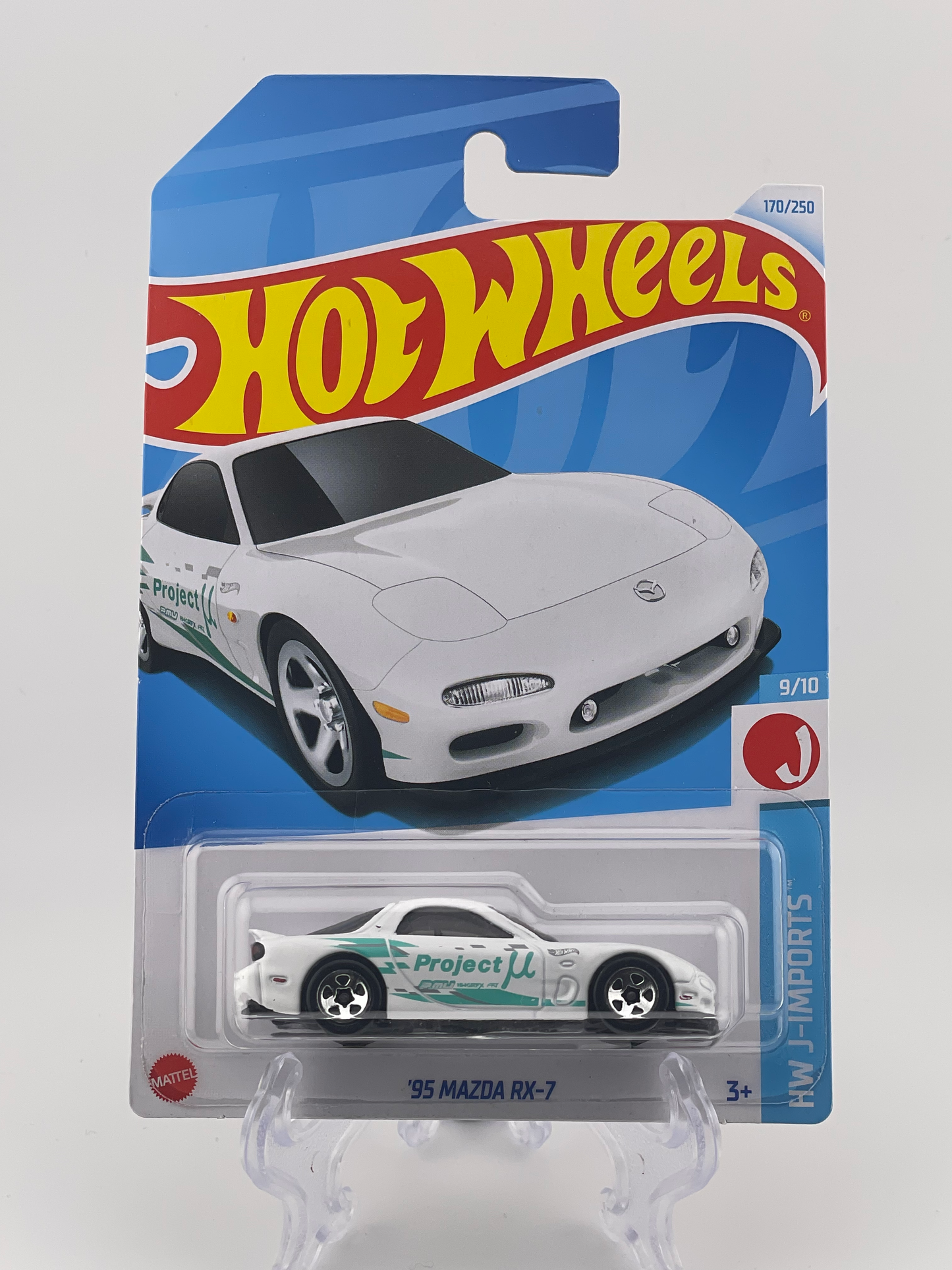 Hot Wheels Mainline '95 Mazda RX-7 HW J-Imports 9/10