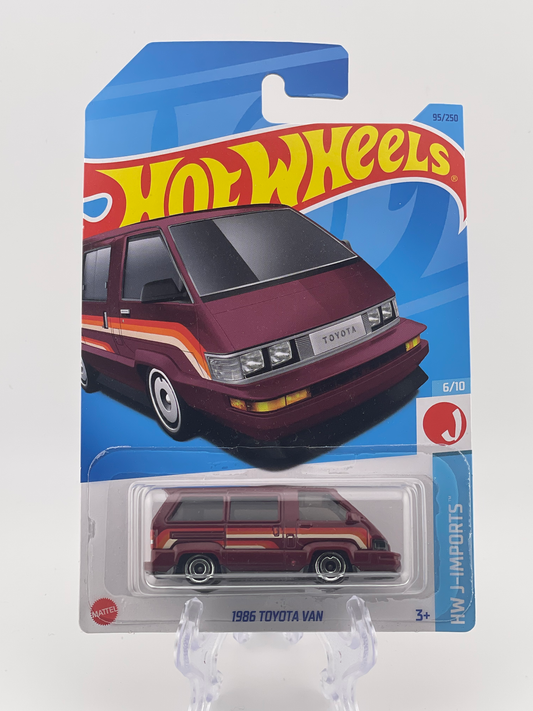 Hot Wheels Mainline 1986 Toyota Van J-Imports 6/10