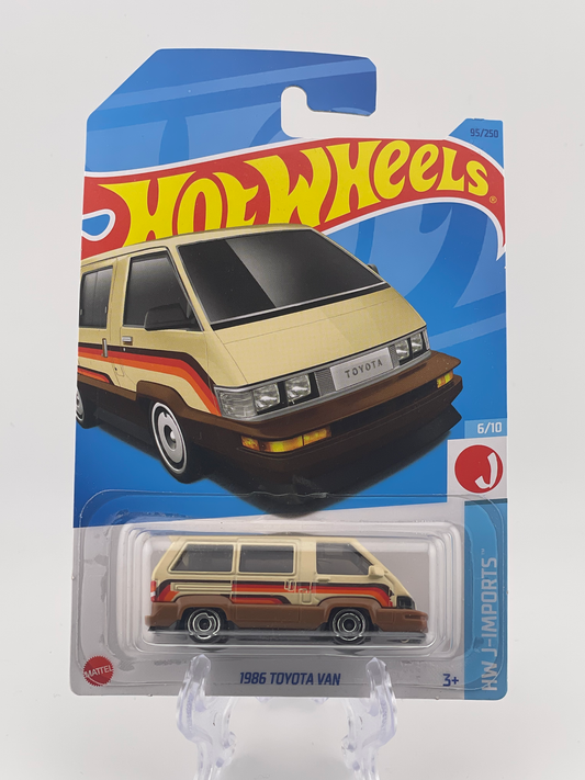 Hot Wheels Mainline 1986 Toyota Van J-Imports 6/10