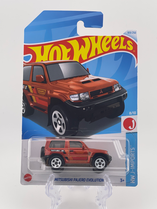 Hot Wheels Mainline Mitsubishi Pajero Evolution HW J-Imports 8/10