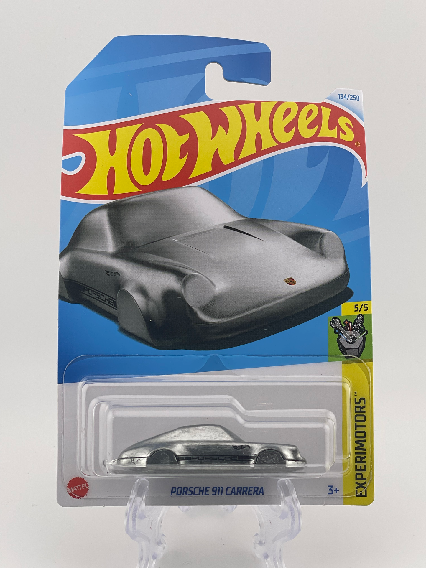 Hot Wheels Mainline Porsche 911 Carrera Experimotors 5/5