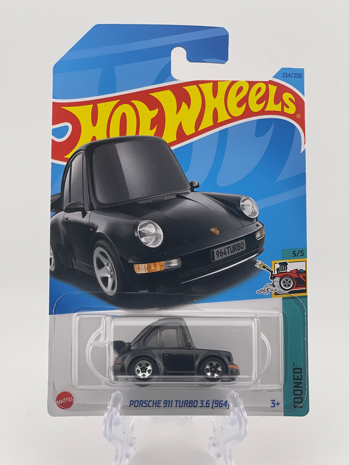 Hot Wheels Mainline Porsche 911 Turbo 3.6 (964) Tooned 5/5