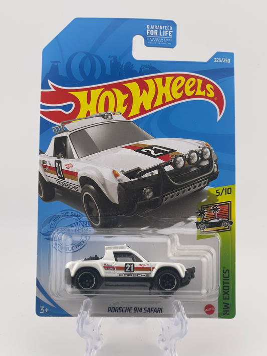 Hot Wheels Mainline Porsche 914 Safari HW Exotics 5/10 *US Card*