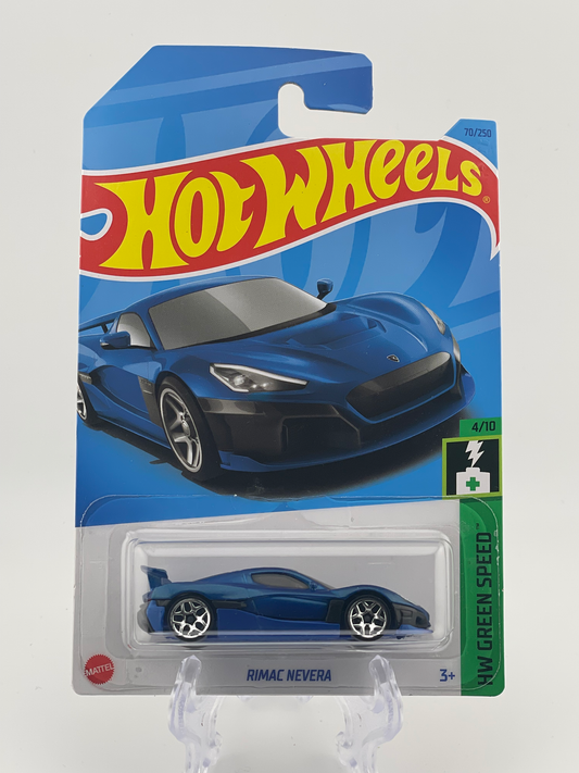 Hot Wheels Mainline Rimac Nevera HW Green Speed 4/10