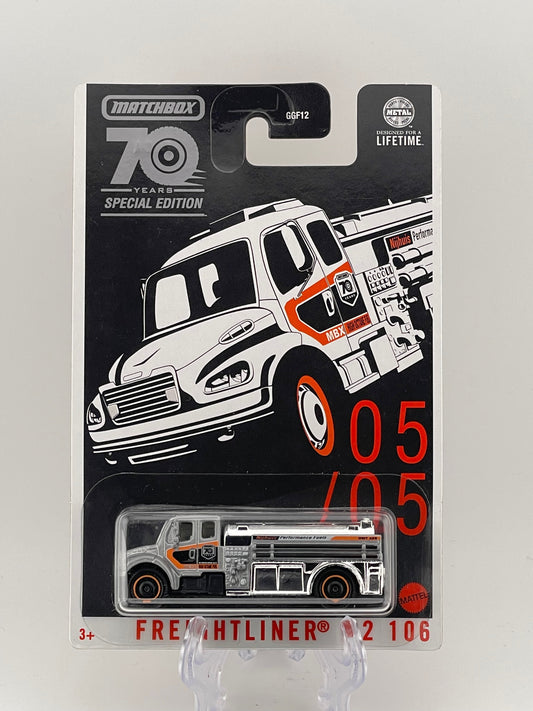 Matchbox 70 Year Anniversary Special Edition 05/05 Freightliner M2 106