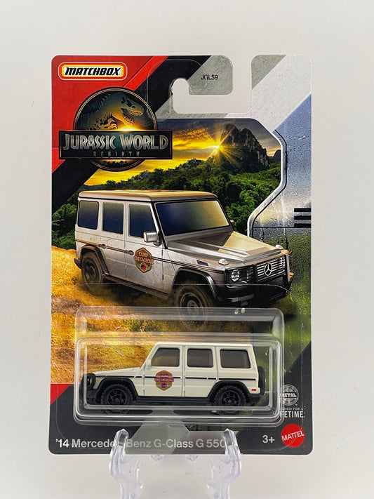 Matchbox Jurassic World Rebirth '14 Mercedes-Benz G-Class 550