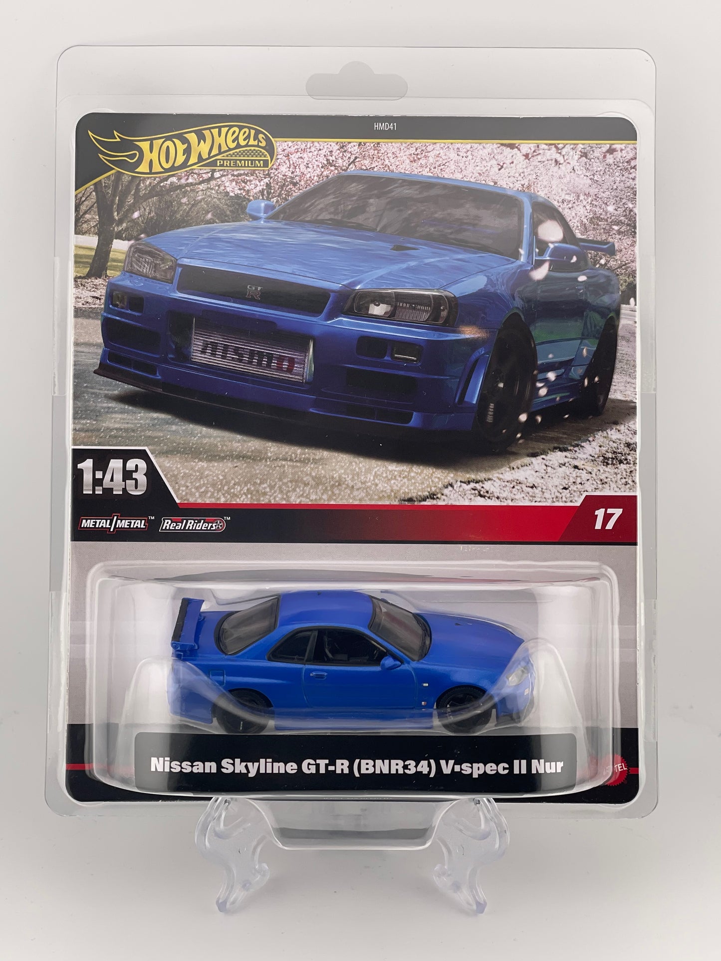 Hot Wheels Premium 1/43 Nissan Skyline GT-R (BNR34) V-SPEC II NUR