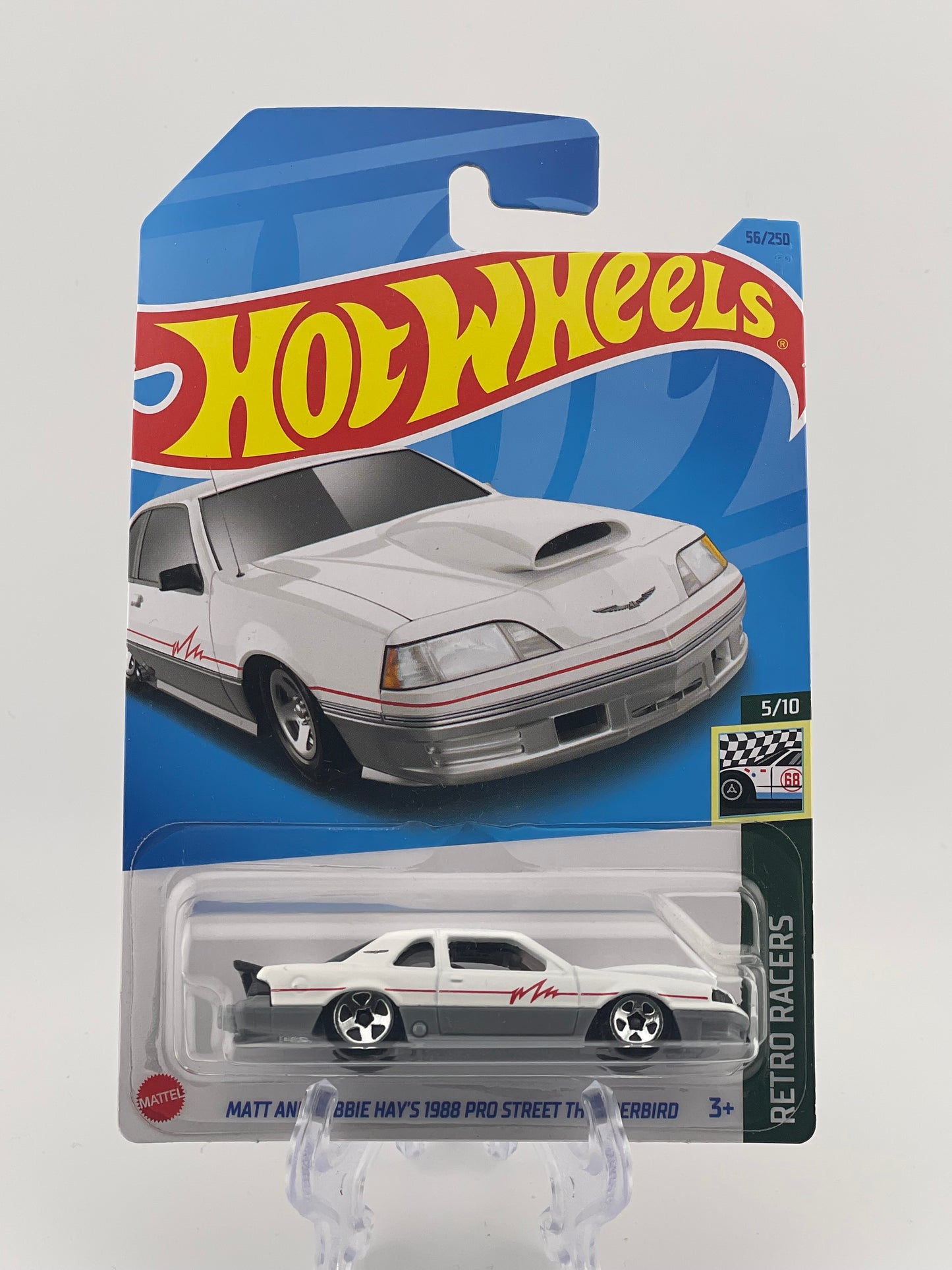 Hot Wheels Mainline Matt And Debbie Hay's 1988 Pro Street Thunderbird Retro Racers 5/10