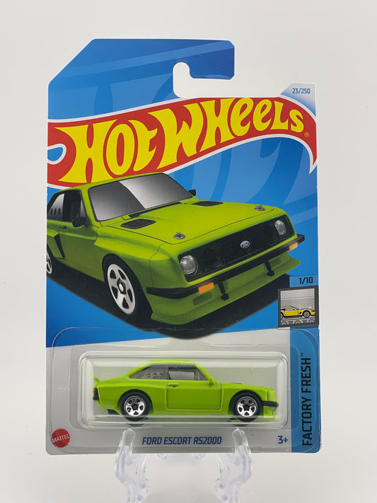 Hot Wheels Mainline Ford Escort RS2000 Factory Fresh 1/10